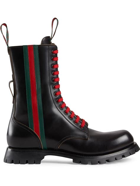 gucci homme boots|farfetch gucci boots men.